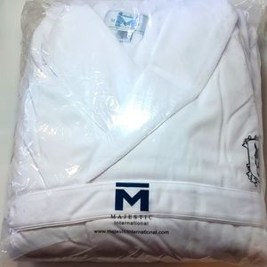 Majestic International New Plush Lined Luxury Spa Thick Warm Robe OSFM Oversized